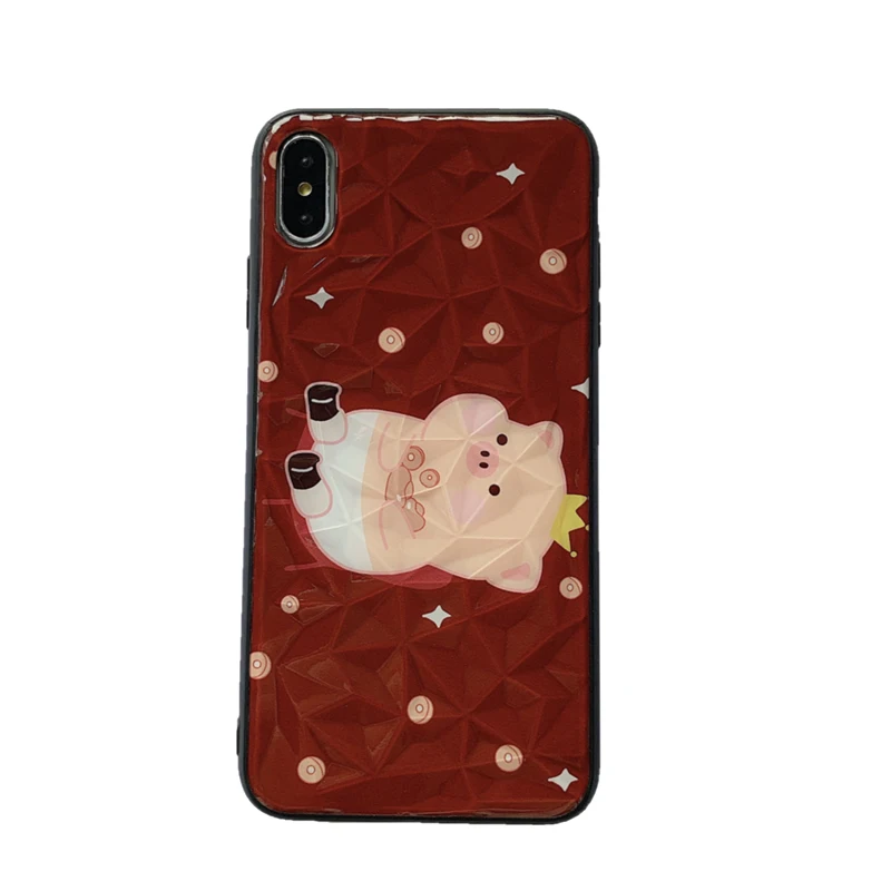 For VIVO V5 Plus X20P X23 X21i X21S X27 Nex-S Y66 Y67 Y91i Y95 Y97 V9 IQOO Luxury diamond cute cartoon pig hard case |