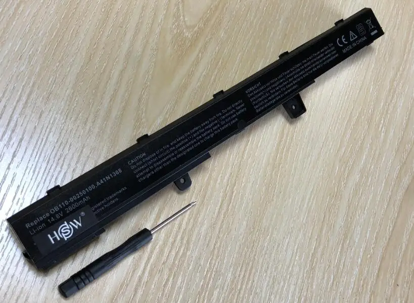 Аккумулятор для ноутбука A41N1308 A31N1319 0B110-00250100 Asus X451 X551 X451C X451CA X551C X551CA Series |