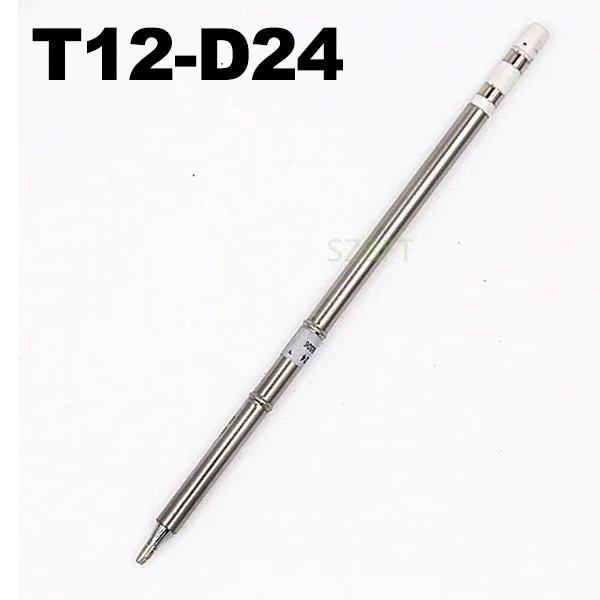 SZBFT паяльник наконечники T12-KU D08 D12 D16 D24 DL32 D52 серии для Hakko паяльная станция FX-951 FX-952 - Цвет: D24