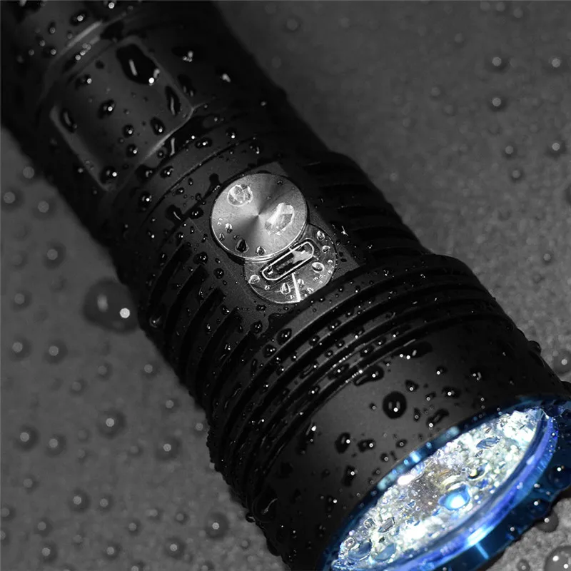 LuminTop ODF30C Cree XHP70.2 светодиодный высокомощный перезаряжаемый фонарик 18650 26650 usb