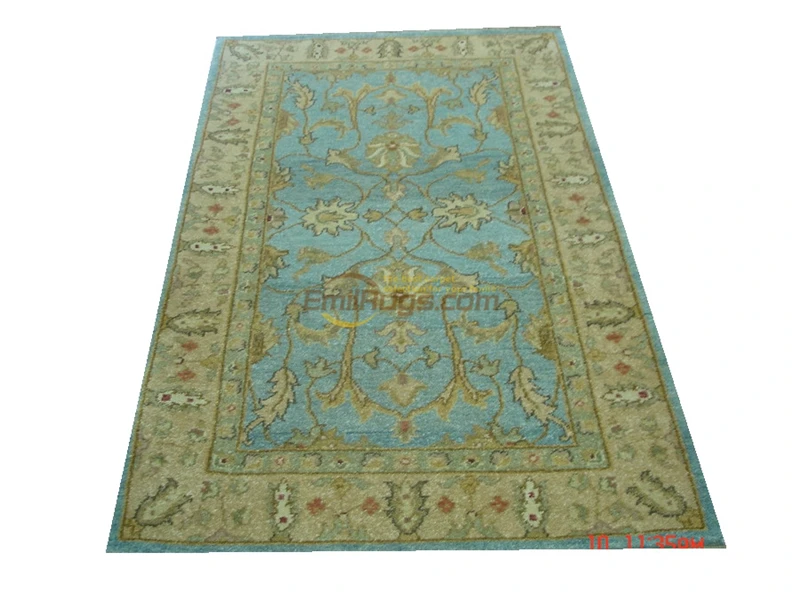 

Original single export Turkish handmade carpets OUSHAK Ozarks pure wool carpet XD1-93 4X6gc158zieyg14