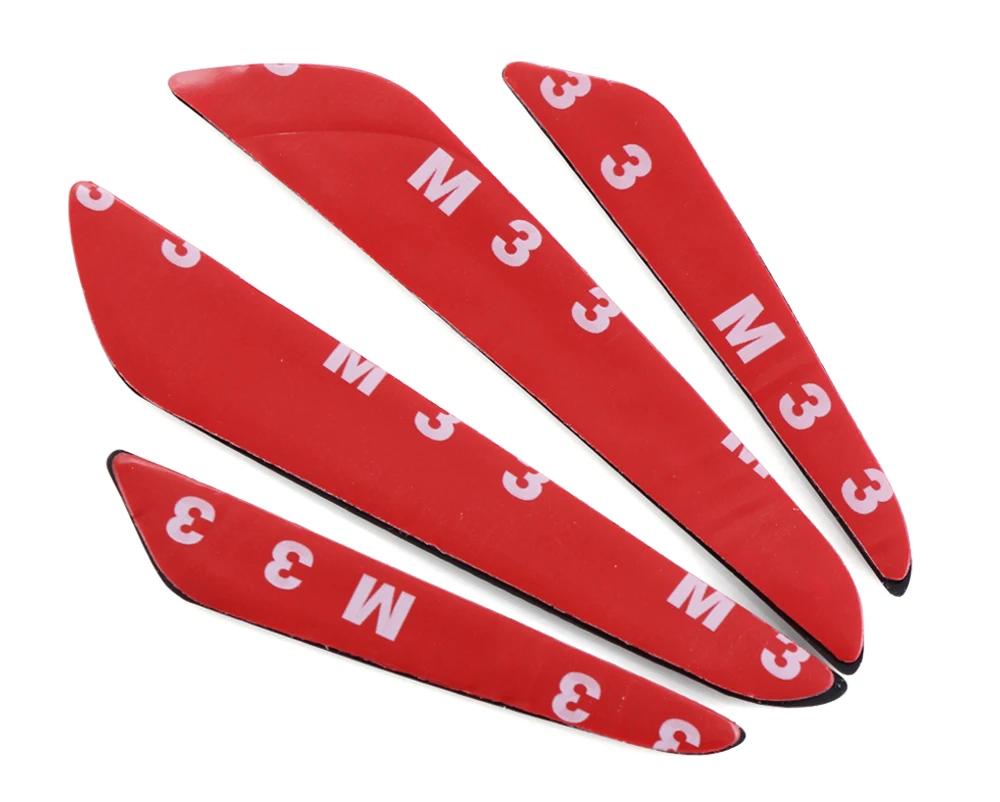 Черная/Серебристая защита дверей автомобиля боковых краев наклейки для Skoda/ Octavia /