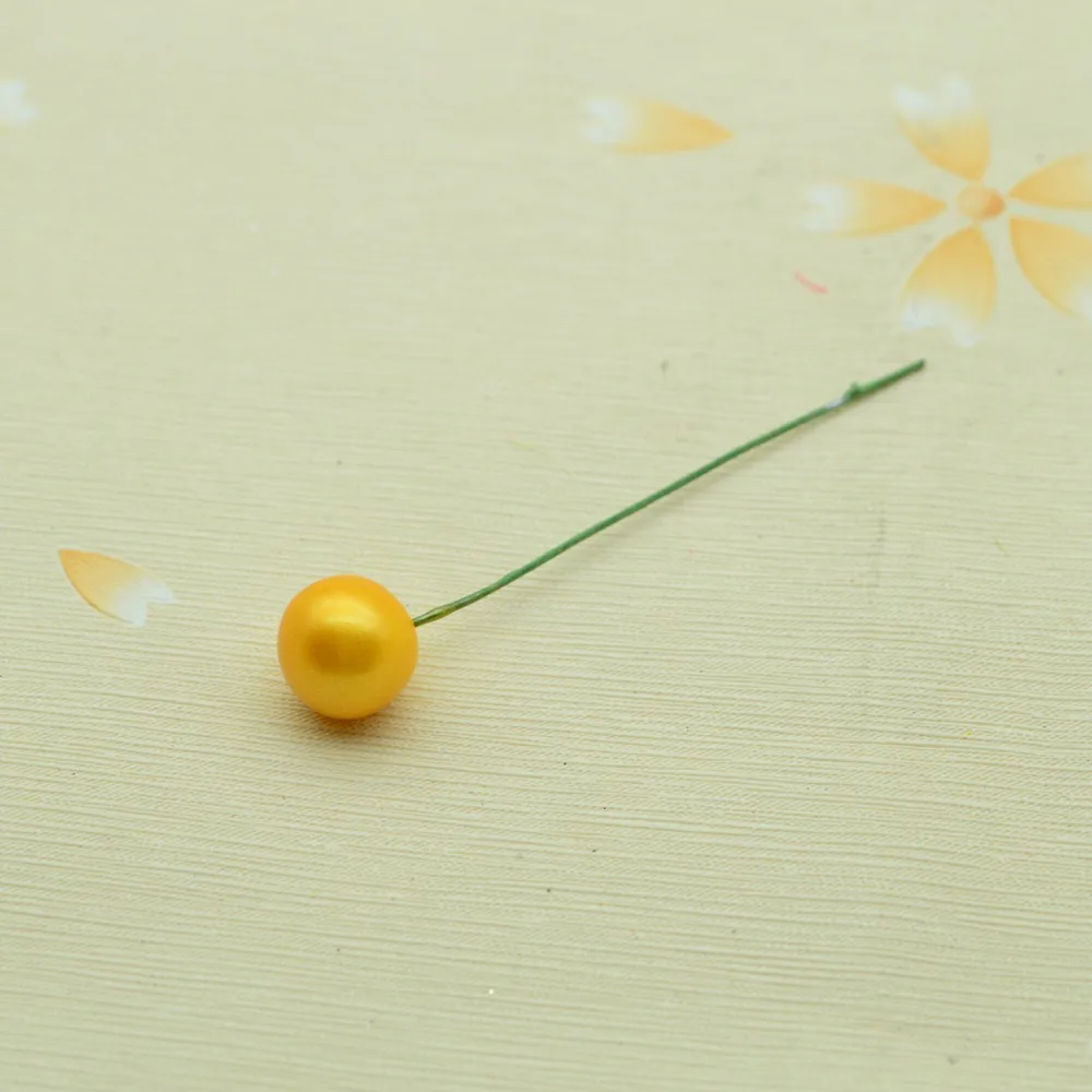 yellow 100 шт пенные вишни для украшения дома, аксессуары для Рождества, свадьбы, скрапбукинга, искусственные фрукты, сделай сам, венок, Подарочная игрушка, искусственные цветы - Цвет: yellow