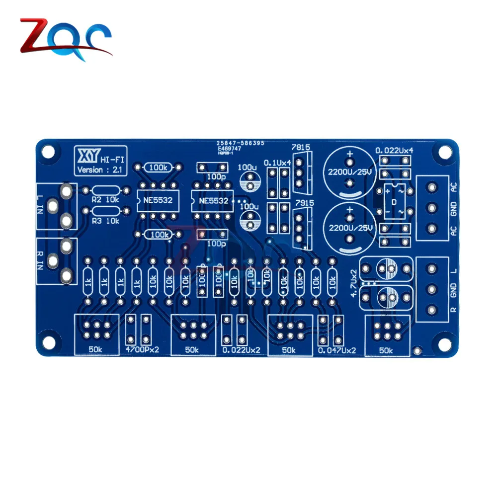 

NE5532 Volume Control Audio Power Amplifier PCB Board
