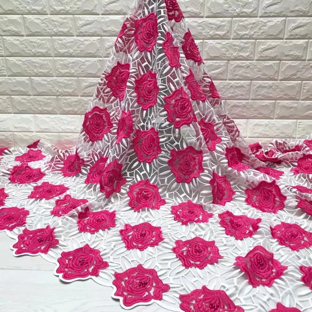 Milylace последние нигерийские Бусы Тюль кружевная ткань Горячая продажа вышивка