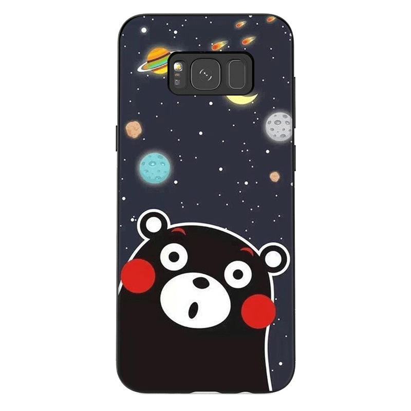Desxz силиконовый чехол для телефона Samsung A3 A5 A6 A7 A8 A9 A10 A30 A40 A50 A70 Plus Rilakkuma сумка TPU |