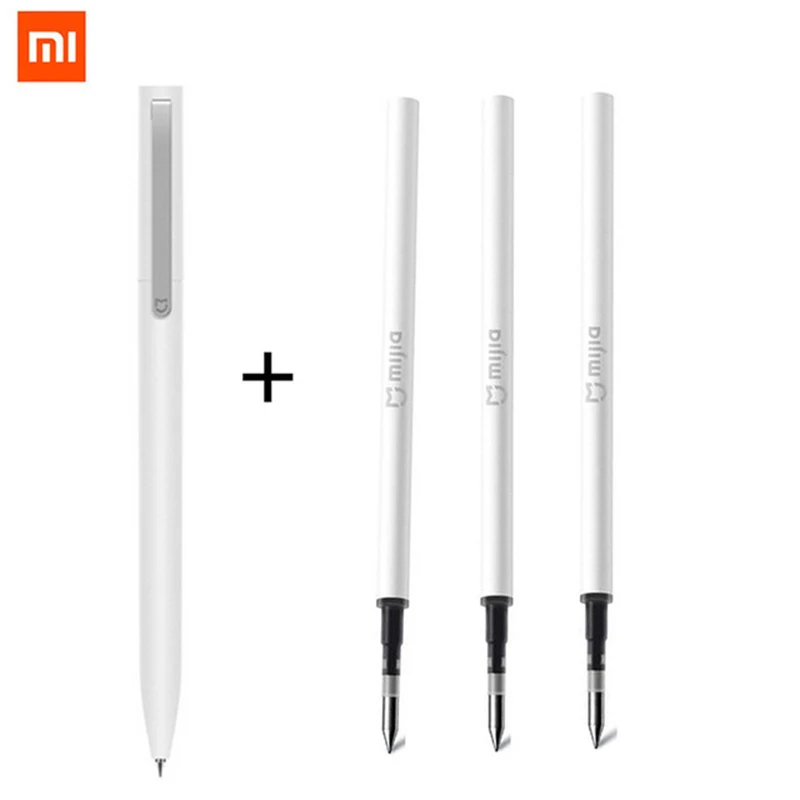 Xiaomi Mijia Sign Pen, японские чернила, 9,5 мм, прочная ручка для подписи, стилус, PREMEC, гладкая швейцарская сменная ручка для офиса