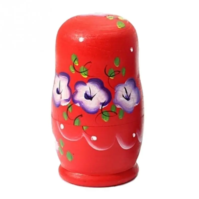 5 шт. новинка русская деревянная матрешка комплект ручной росписью Декор куклы