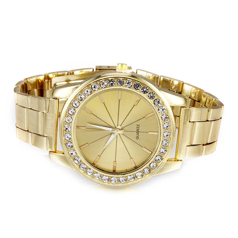 Ybotti модный бренд цвета: золотистый серебристый кварцевые часы Для женщин