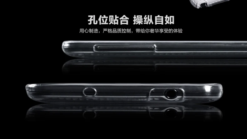 Ультратонкий мягкий прозрачный силиконовый чехол из ТПУ для Samsung Galaxy Note 3 Neo