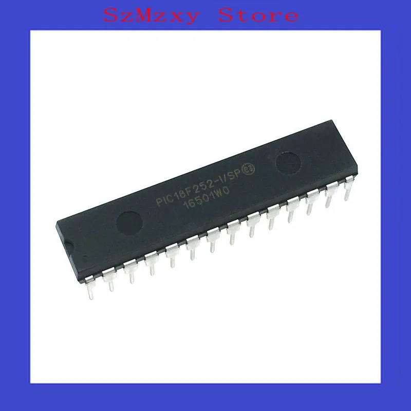 

50PCS PIC18F252-I/SP PIC18F252 18F252 1.5kB RAM 32kB Flash 8-Bit