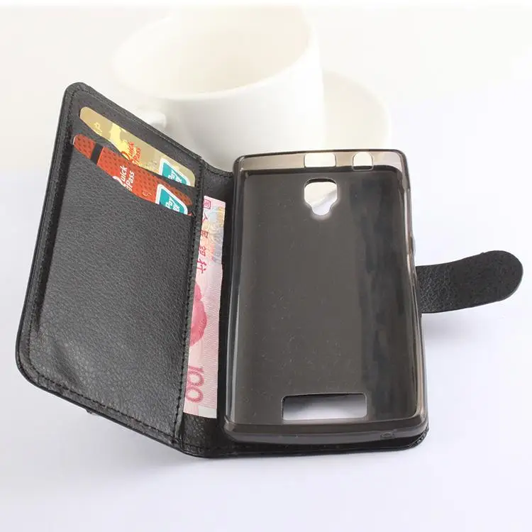 Flip Leather Wallet Case For Lenovo A2010 Litchi Grain Cover for Luxury Phone Bag with Stand Card Funda | Мобильные телефоны и