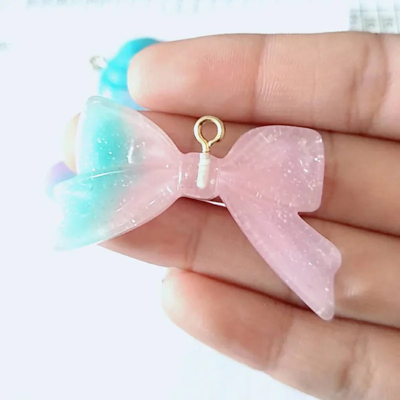 2шт новый год Единорог любовь подвеска Подвески Diy ювелирных изделий ожерелье с