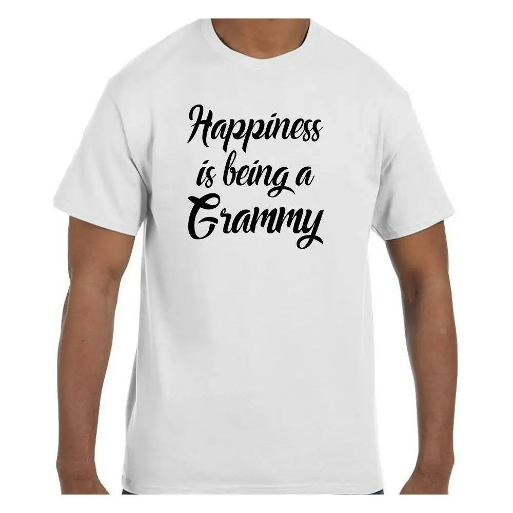 Забавная футболка счастье это быть граммой бабушкой коротким/длинным рукавом |