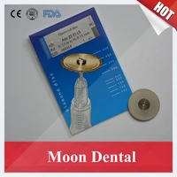 20 pcslot dental lab dremel ratory tools accessories od220 15mm diamond grinding wheel disc with 1 free mandrel