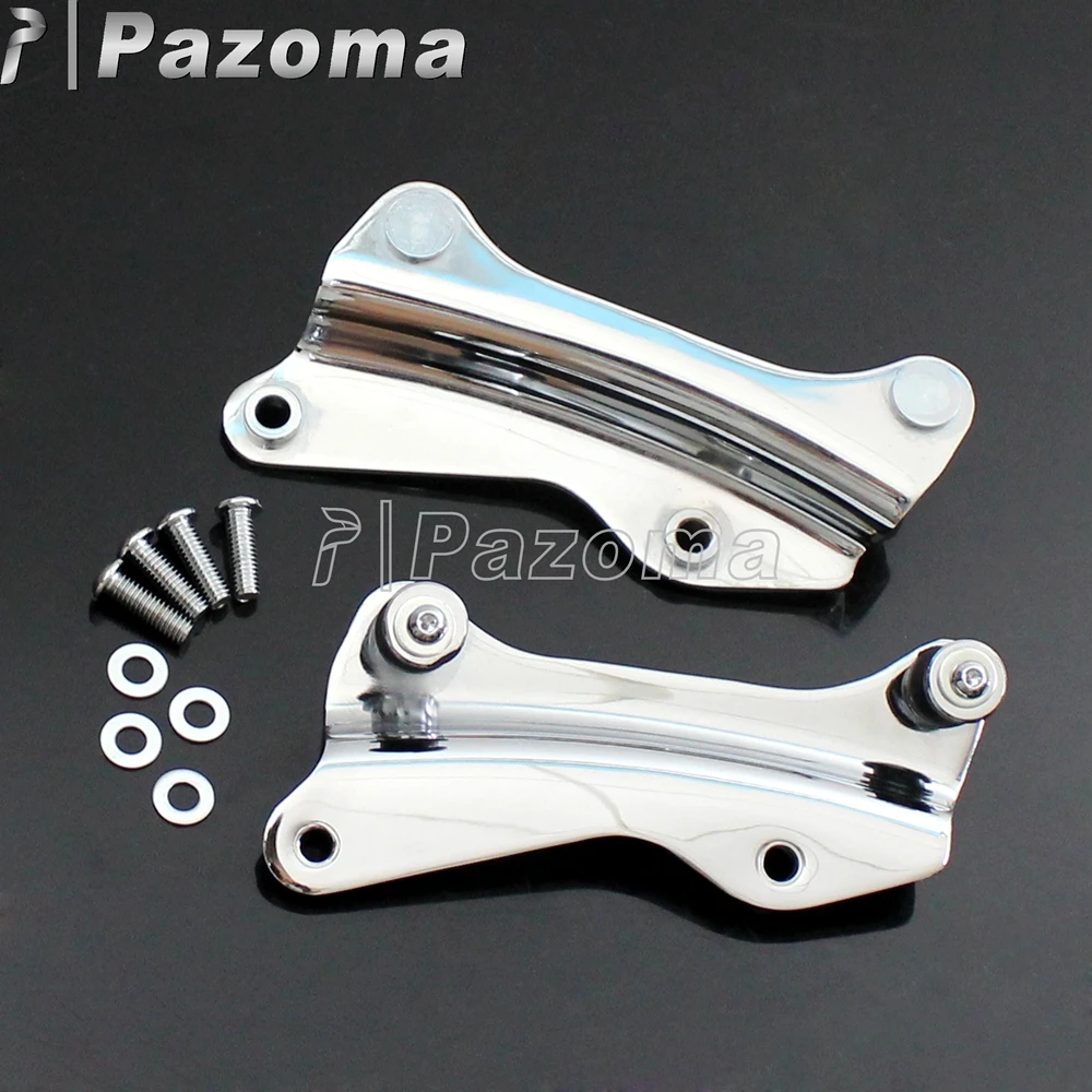 

Chrome 4 Point Docking Hardware Kits for Harley Touring Road King Street Glide 2014-2017