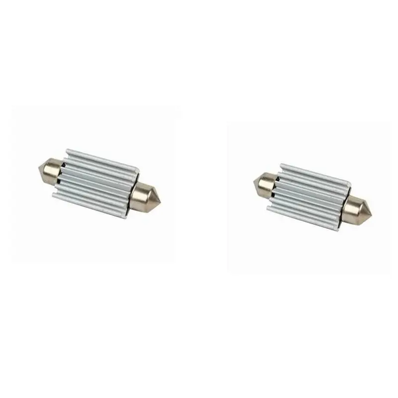 Бесплатная доставка 2 светодиода без ошибок OBC Освещение номерного знака для