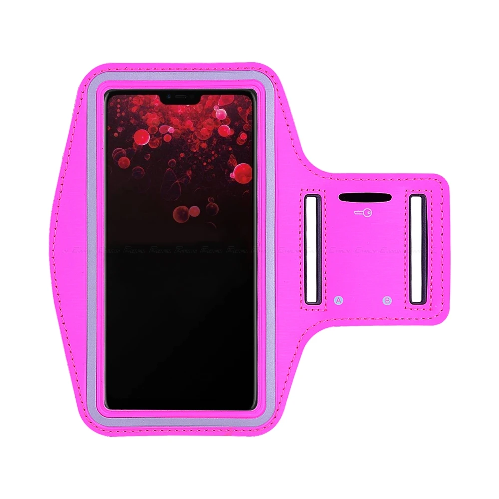 Rose Спортивный Чехол для тренировок в тренажерном зале чехол для Oppo F11 F9 Pro F7 F5 F3 Lite Youth F1 Plus F1s Find X Phone Belt Bag Cover - Цвет: Rose