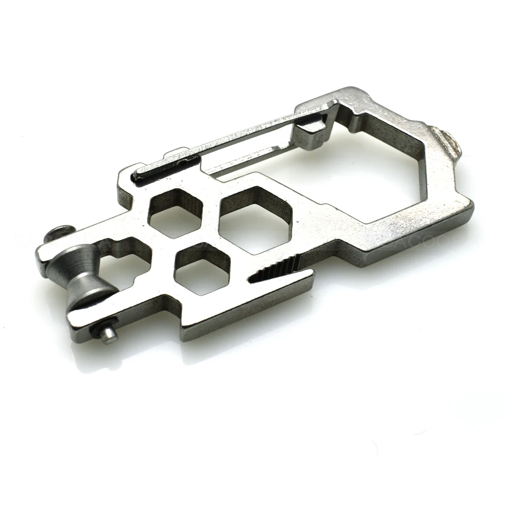 1 шт. серия десантников EDC шкив карабин гаечный ключ подвесная Пряжка для кемпинга