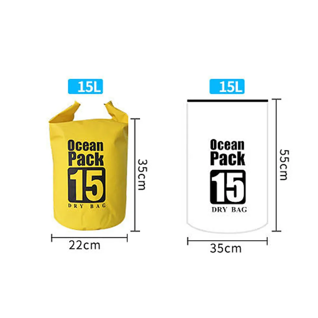 Водонепроницаемая сухая сумка из ПВХ для плавания морской пакет плавающая