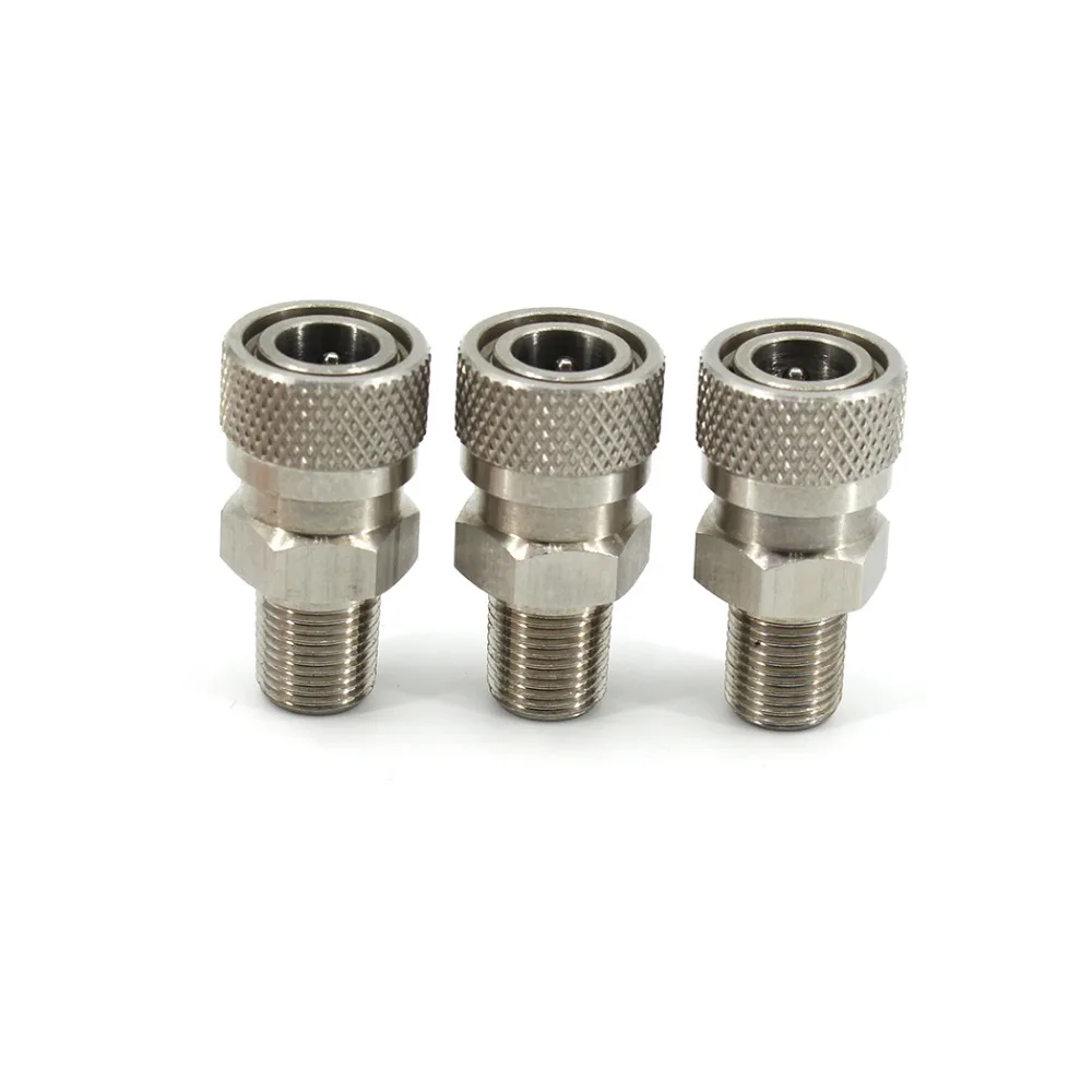 PCP Airforce Пейнтбол 1/8BSPP 1/8NPT 8 мм заполняющая муфта для сосков штекерное