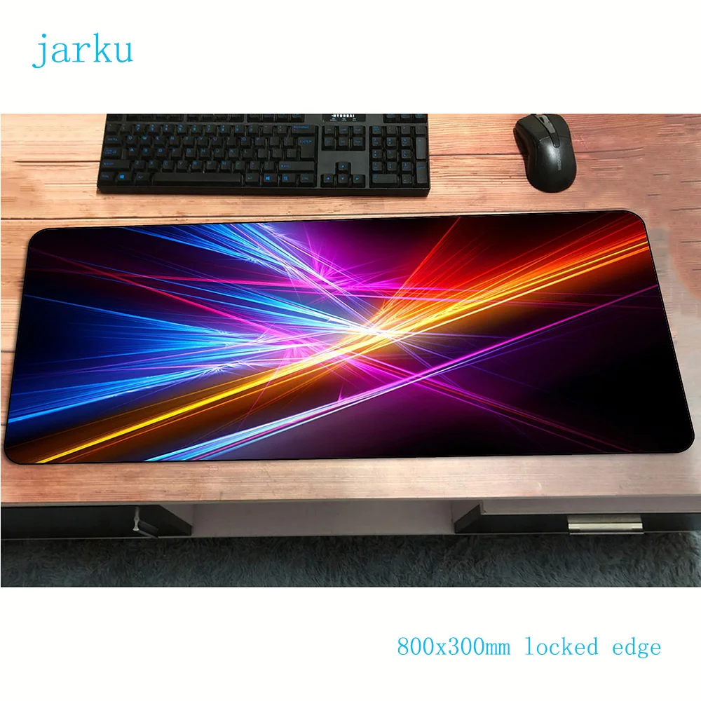 Rgb коврики 800x300x3 мм модный игровой коврик для мыши большая клавиатура Коврик для мыши крутой ноутбук аксессуары для геймеров коврик для мыши