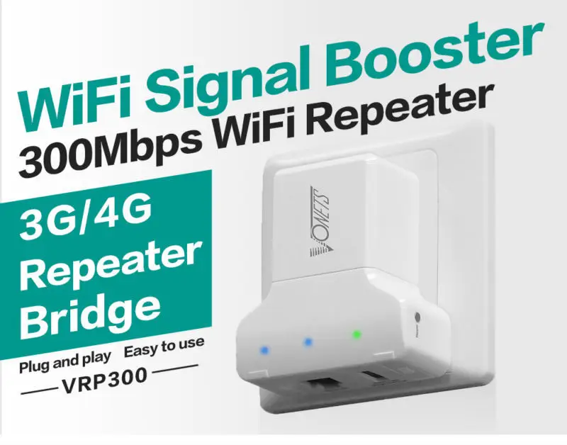 300 Мбит/с VONETS VRP300 WiFi ретранслятор 3g/4G WiFi маршрутизатор/2.1A зарядное устройство-вилка США