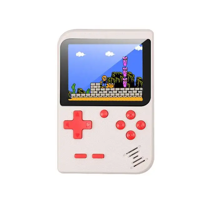 Ретро портативная мини портативная игровая консоль 8-Bit 2,8 дюймов цветной ЖК-экран встроенные 400 игры детские видеоигры игровая консоль