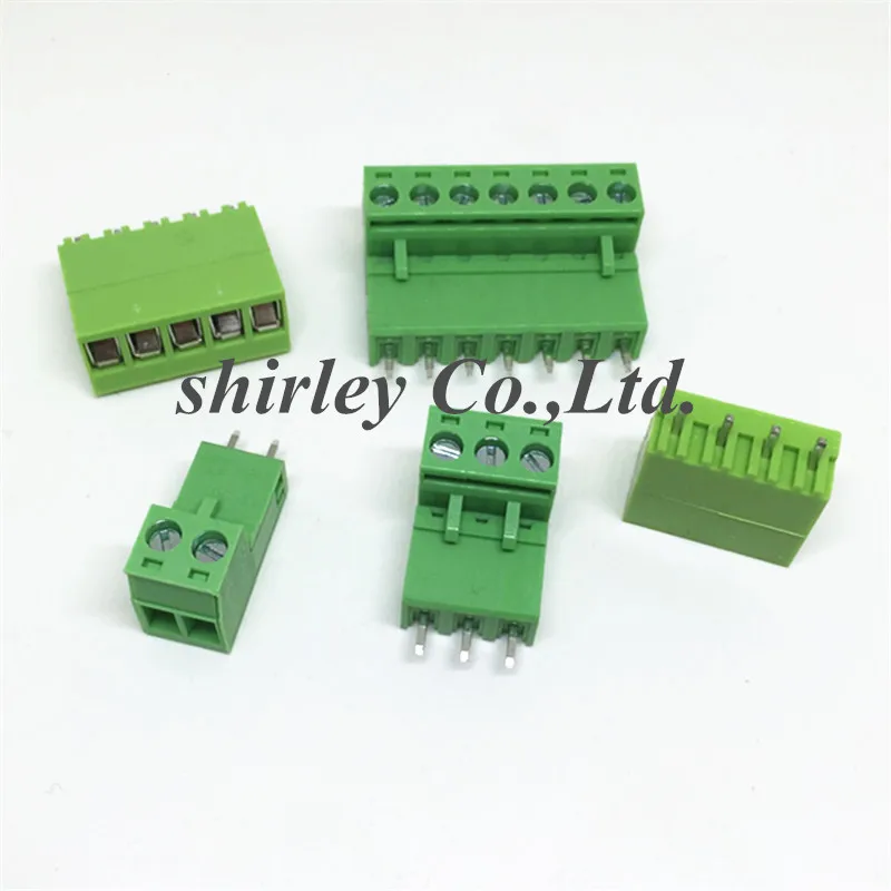 Коннектор ht5.08 с прямым углом 10 комплектов 2/3/4/5/6/7/8 контактов 300 В А 5 08 мм коннектор