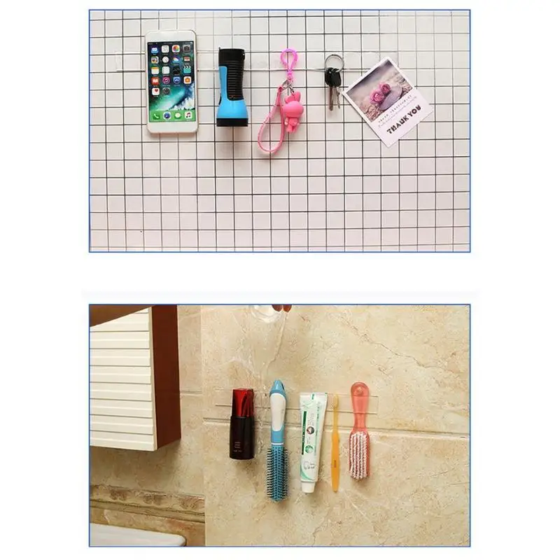 Многофункциональные двухсторонние клейкие нано ленты моющиеся съемные