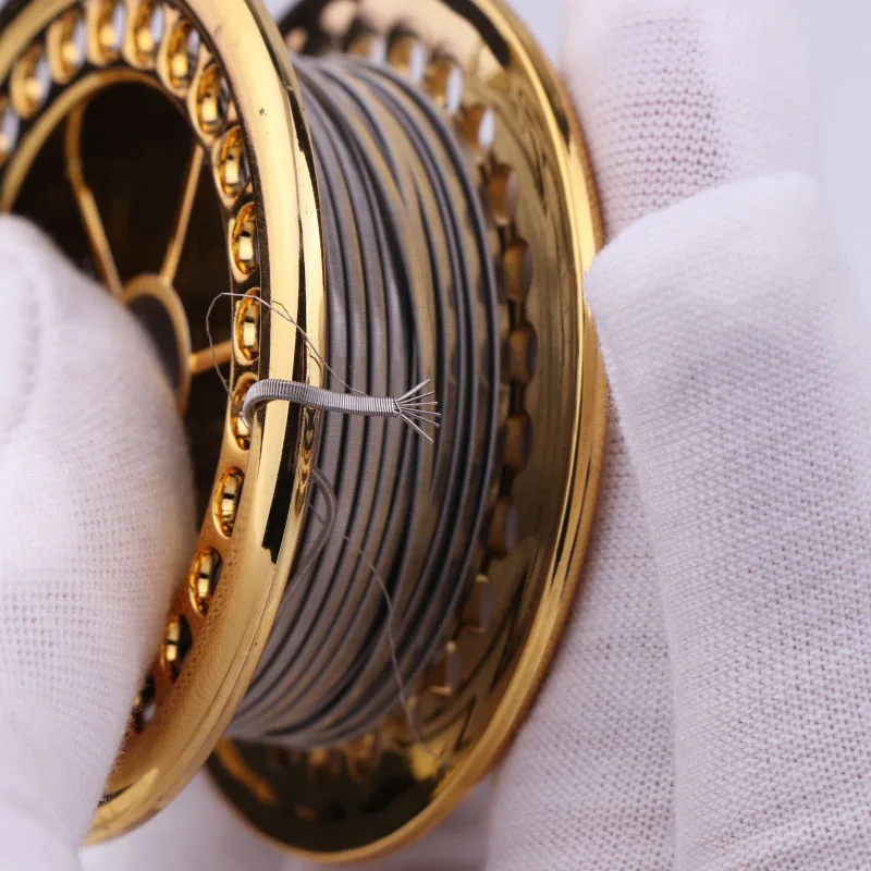 Нагревательный провод XFKM NI80 SS316L Нихром высокая плотность провода Alien Clapton