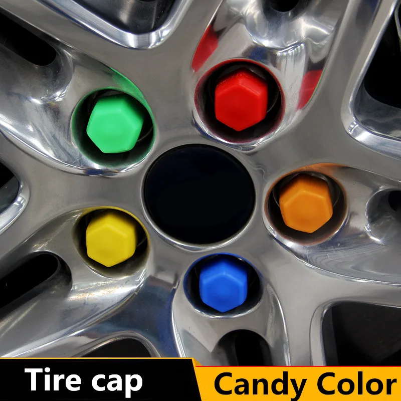 

Candy Color Sunshine Style Antirust Silica gel Tire cap For Ford Mondeo / Focus Z2CA518