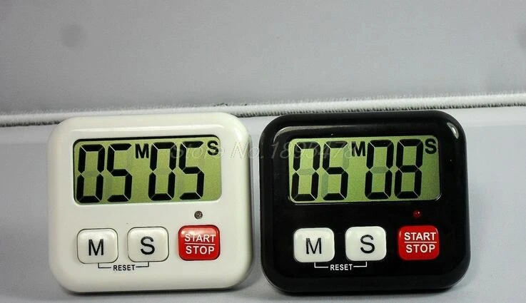 

200PCS CS-029 Kitchen Clock Timer Cooking 99 Minute Digital LCD Sport Countdown Calculator