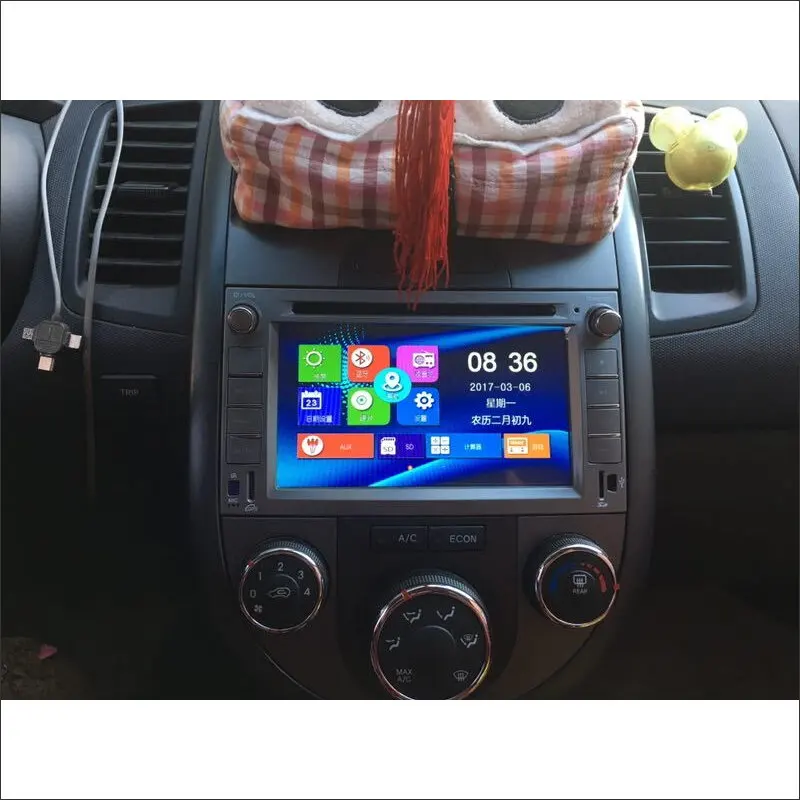Для KIA Soul 2009~ 2011-автомобильный Радио CD dvd-плеер ТВ экран gps Navi Навигация Аудио Видео Wince мультимедийная система