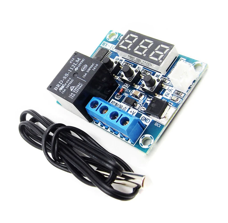 WX 101W DC12V интеллектуальный цифровой светодиодный Термостат сенсорный датчик