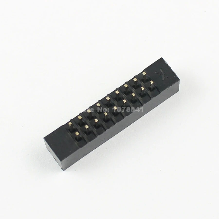 10 шт. 2 мм 2x9 контактов 18 прямой Штекерный кожух PCB Box header IDC разъем|socket 18|sockets 2mmsocket |