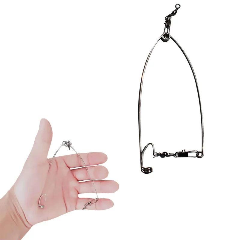 

Stainless Steel Automatic Fishing Hook At Top Speed God Hook A Hook A Lazy Person All The Waters Fish Hook