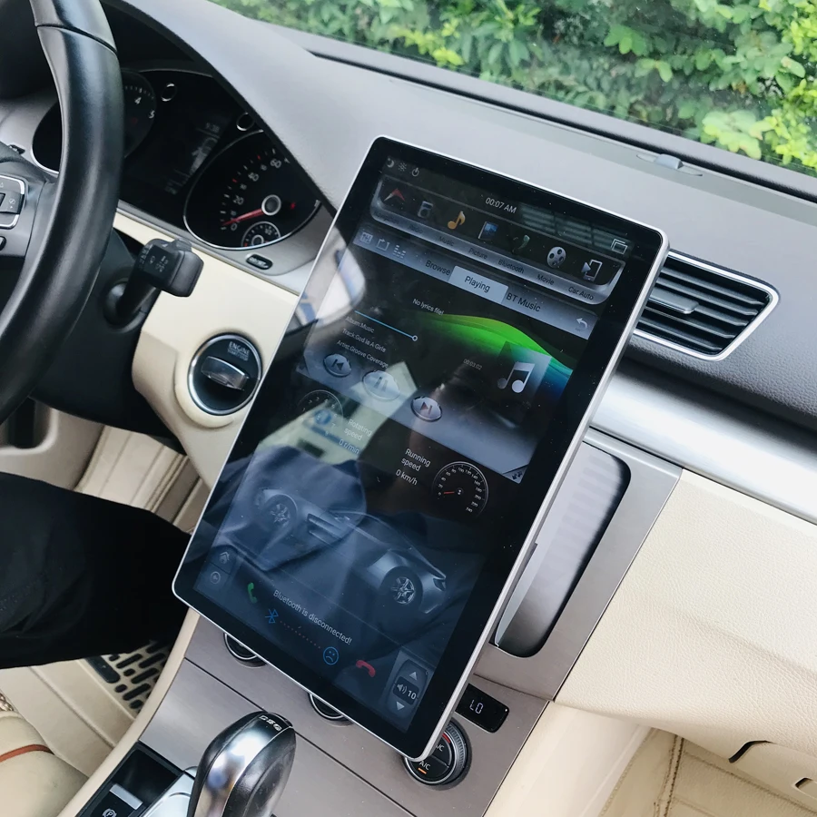 

12.8" Tesla Android 9.0 4+64GB universal car radio player No DVD player For honda for toyota GPS Navigation WiFi metimedia unit