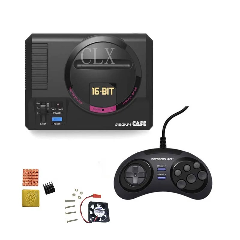 Kit C Retroflag MEGAPi чехол/игровой контроллер функциональная кнопка для Raspberry Pi 3 B Plus(3B+)/3B/2B - Цвет: Kit C