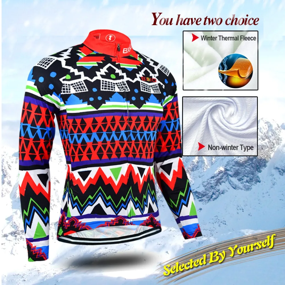 BXIO велосипедная Джерси Одежда MTB Мужская одежда с длинным рукавом Pro Team Ropa Ciclismo 027-J