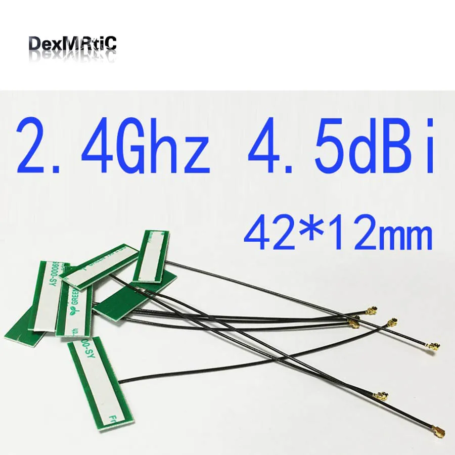 Внутренняя антенна IPEX OMNI 2 4 ГГц дБи 1 шт. Wi-Fi для IEEE802.11b/g/n Bluetooth #2 роутер | Мобильные