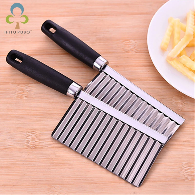 1 шт. нержавеющая сталь нож для картофеля резак кухонный гаджет овощей и фруктов