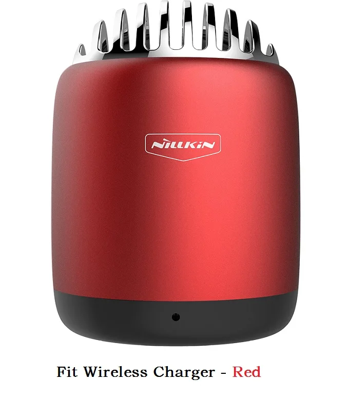 Мини беспроводной Bluetooth динамик NILLKIN BT 4,0 динамик HiFi портативный бас Bluetooth сфотографировать видео подходит с беспроводным зарядным устройством - Цвет: Fit Wireless Charger