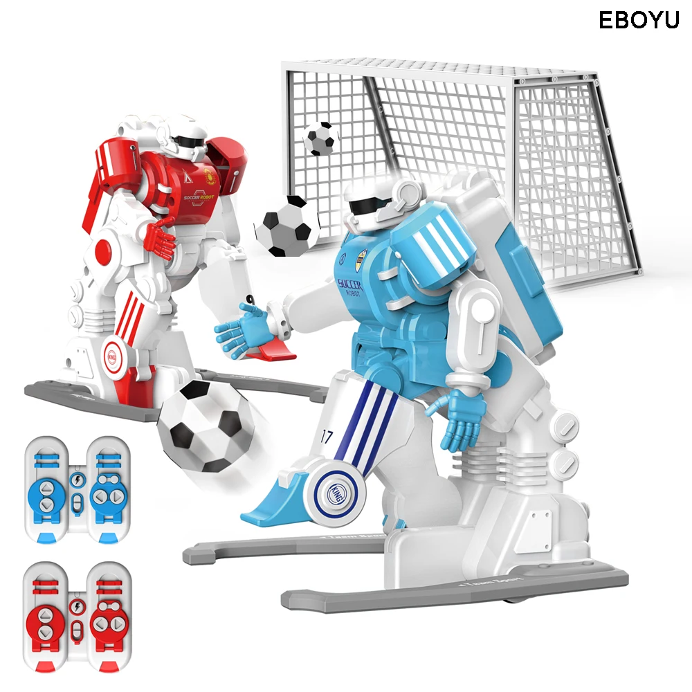 2 шт. * EBOYU 1902B 4 ГГц RC футбольный робот игрушка веселые спортивные игры с мячом два