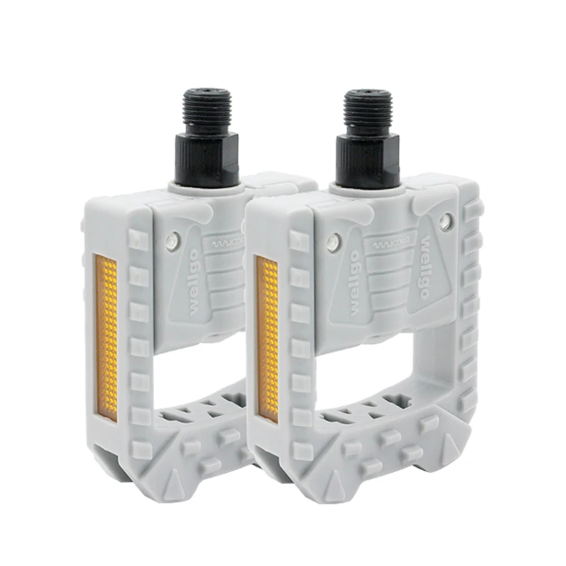 Wellgo складные педали для велосипеда Нескользящие фиксированное снаряжение