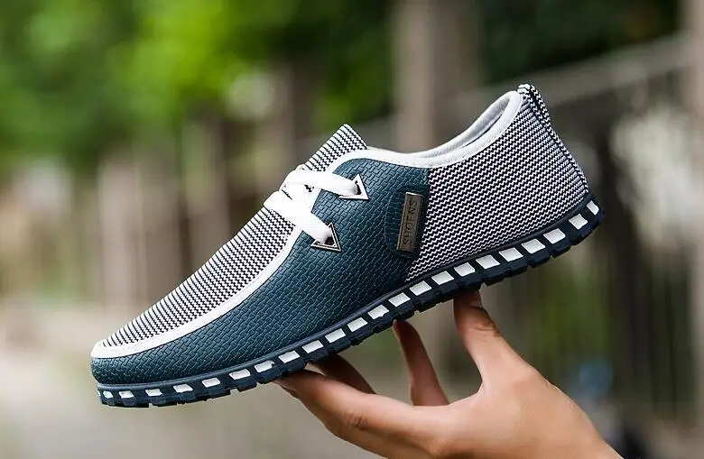 Импортные товары Мужская обувь для вождения без застежки повседневная мужская в