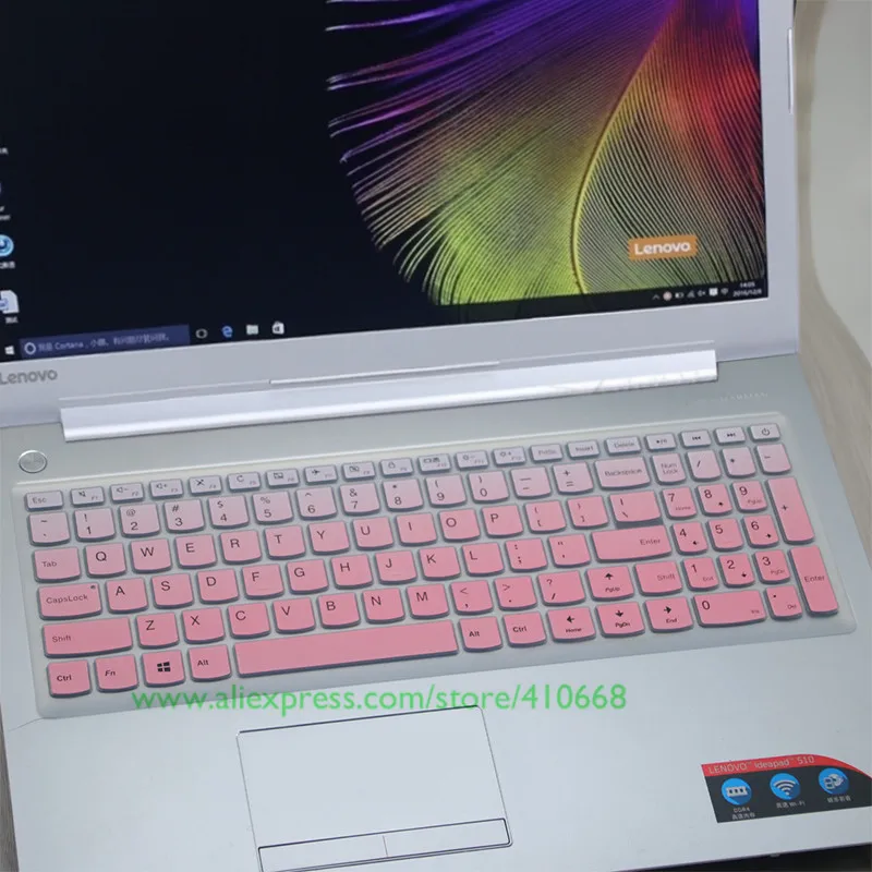 Силиконовый защитный чехол для клавиатуры 15,6 дюймов для lenovo Ideapad 300 17 300-17 700 700-15 700-17 500S-15 Idea pad 700-15ISK