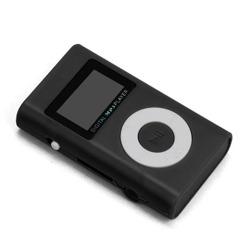 Лучшая цена модный мини MP3-плеер с USB для бега ЖК-экран поддержка карт Micro SD и TF 32 ГБ