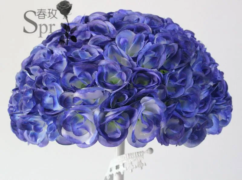 SPR 40 см Свадебная шелковая ткань целующийся шар пластиковое внутреннее свадебное