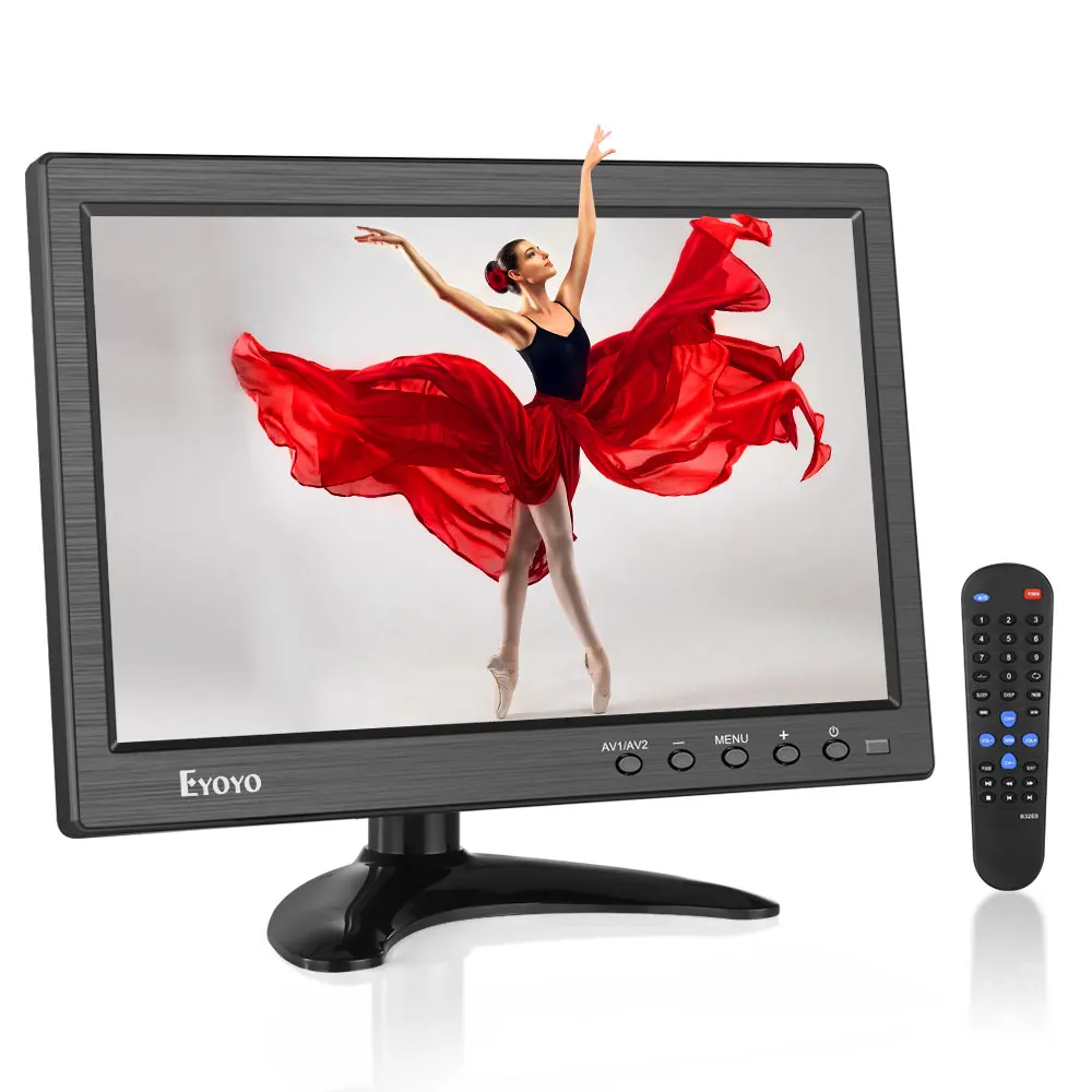 Eyoyo 10 1 дюймов 1366x768 ips монитор системы безопасности CCTV маленький портативный